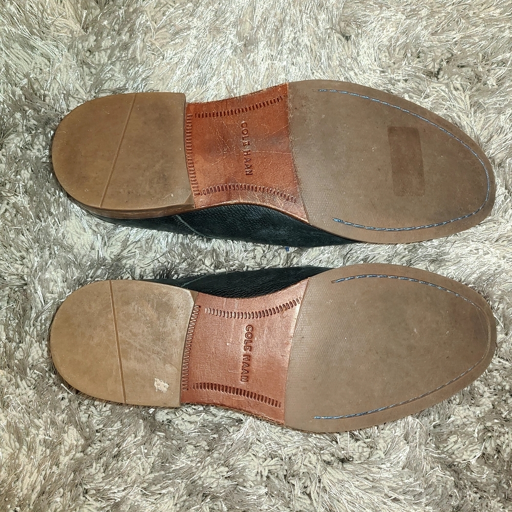 Cole Haan Blue Oxfords Classic Design - Picture 6 of 7